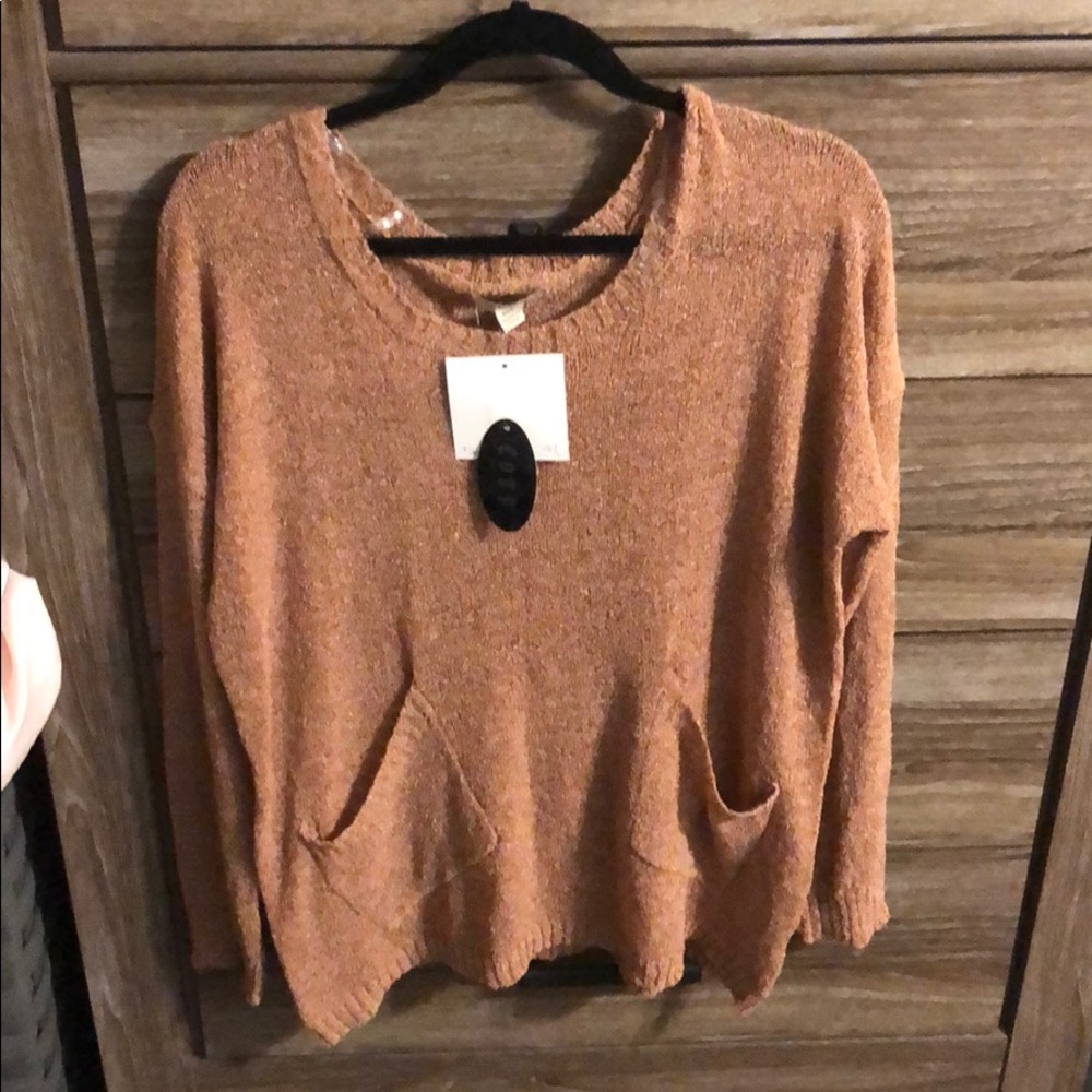 orange boutique sweater